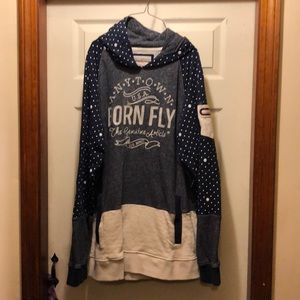 Men’s 2xl born fly hoodie
